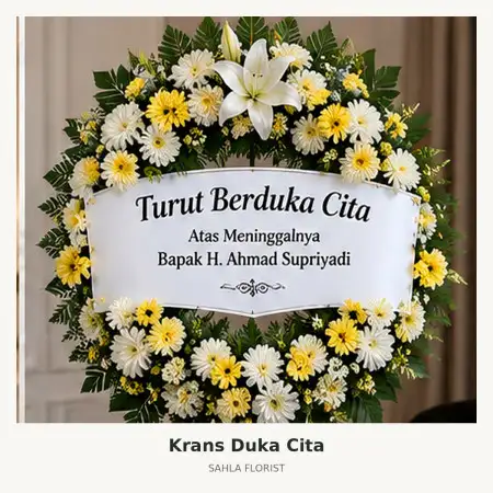 Krans Bunga Duka Lembata